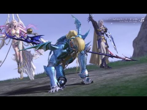 【DFFNT】カイン 竜牙竜爪・グングニル 3戦 【アダマンC〜A】