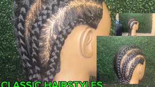 How to Do cornrows for Beginners/step-by- step tutorial 