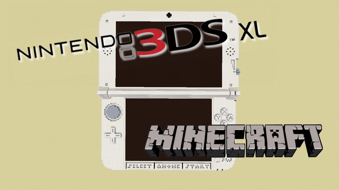 Nintendo 3DS XL in Minecraft (mit Downloadlink) YouTube