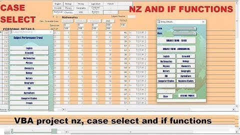 MS Access VBA Project | Use CASE SELECT, NZ and IF Functions to perform similar tasks in one project