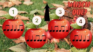 "Find the Apple" Song and Game (Quarter/Eighth) screenshot 5