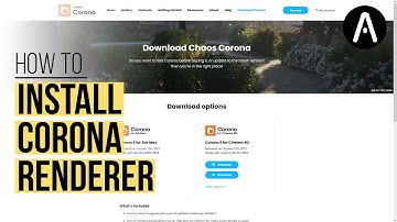 How to Install Corona Renderer, Offline Material Library and Nvidia AI Denoiser Installer