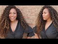 Mane Concept Afri Naptural 3X Paradise Curl Crochet Hair Review| Lia Lavon
