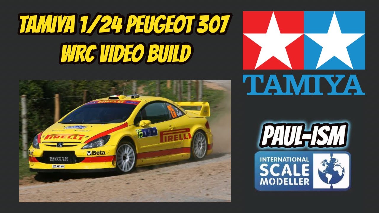 Part 1 - Tamiya 1/24 Peugeot 307 WRC Build series - YouTube