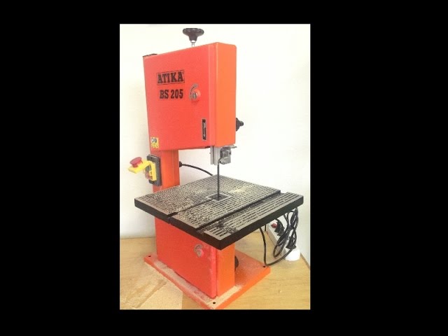 Leuk vinden Werkwijze Buitengewoon ATIKA BS 205 Bandsaw Unboxing, setup and testing - YouTube