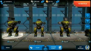War robots test server  GEPARD Gameplay with new map BRIDGE