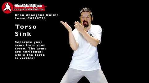 Torso Sink 1-Chen Zhonghua Online Lesson Trailer 20210728