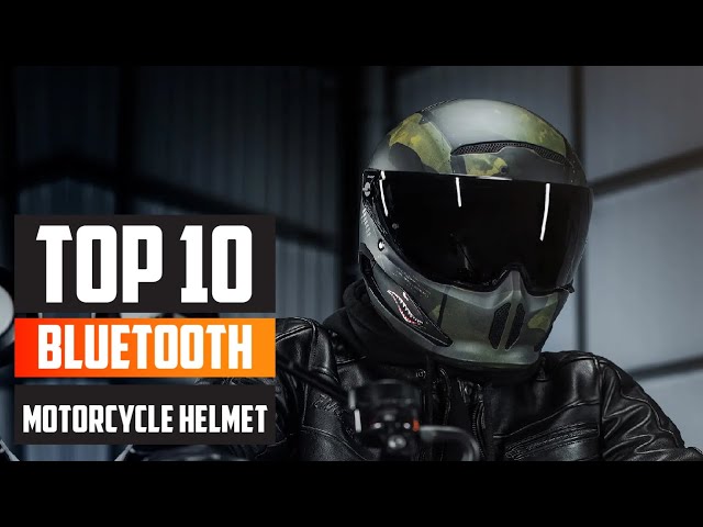 Top 10 Best Bluetooth Motorcycle Helmets in 2023