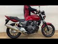 ホンダ ＣＢ４００Ｓｕｐｅｒ　Ｆｏｕｒ　ＶＴＥＣ　Ｒｅｖｏ　エンジンガード　ナビ　グリッ 195