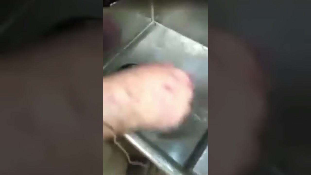MDOC Greene County prisoner shows how the dishes get cleaned