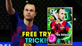 Trick To Get Free Epic Andres Iniesta In Efootball 2026 Mobile