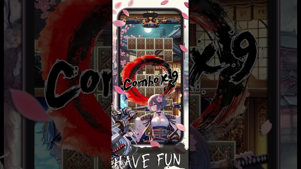 Solitaire Anime Match Card 