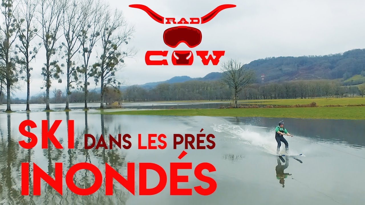 Ski dans les prés inondés | Freeride by RadCow