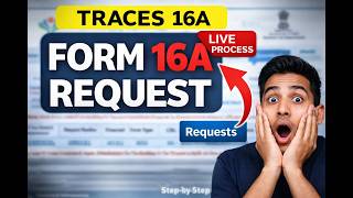 How To Request Form 16A From Traces Step-By-Step Process Live