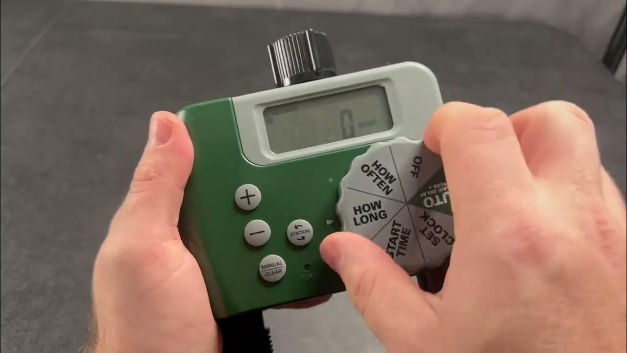 Orbit 58910 Programmable Hose Faucet Timer Review - YouTube