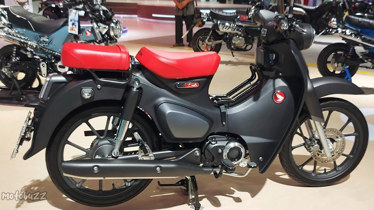 The Timeless Beauty: Honda Super Cub in Black - YouTube