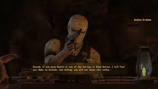 Fallout New Vegas: Joshua Graham Chilling Threat