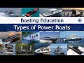 Boat types  types of power boats sportkstenschifferschein sks per onlinekurs mit segelnag