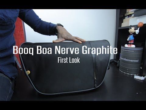 Booq Boa nerve, graphite Messenger Bag Review
