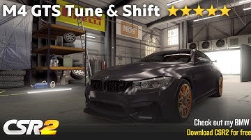 CSR2 M4 GTS (Bought by GLITCH) | Tune & Shift Pattern | Maxed tune | CSR RACING 2