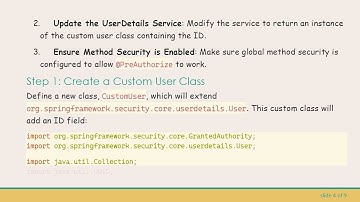 Configuring @ PreAuthorize in Spring Boot to Secure User Endpoints