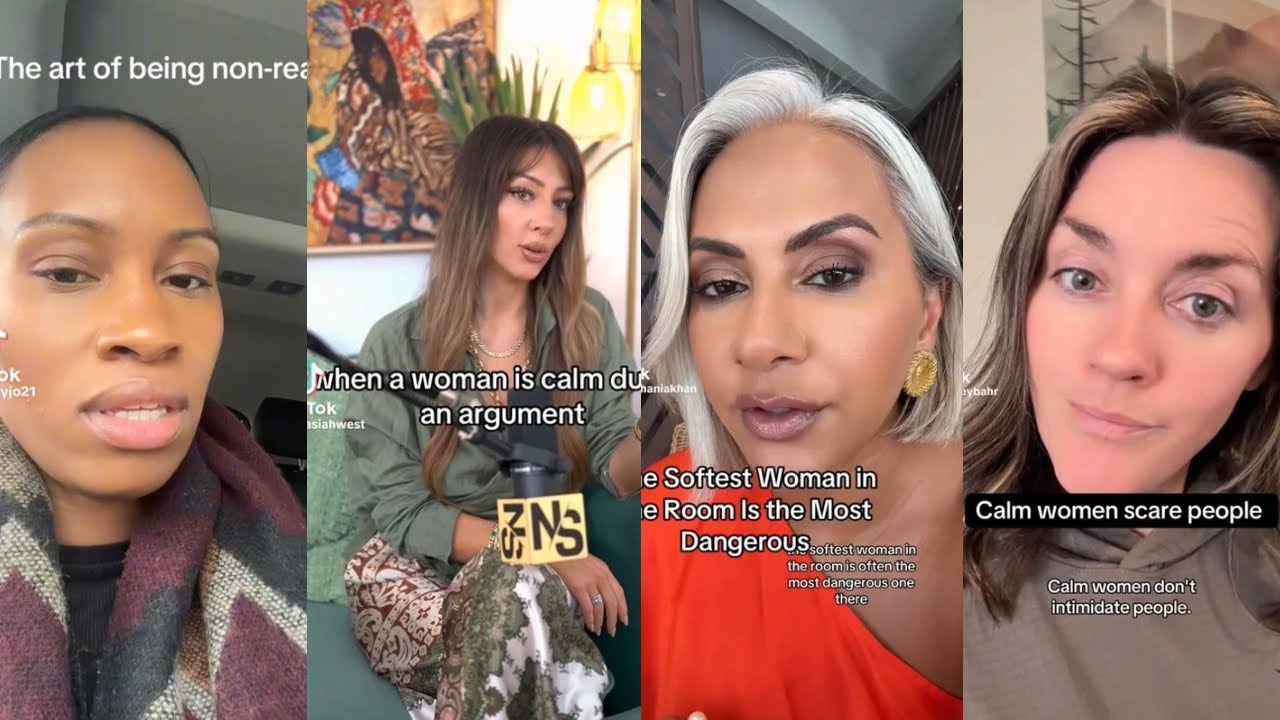 Спокойные женщины управляют всем, не произнося ни слова.