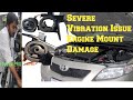 Left Side Engine Mount Refilling & Fitting Complete | Toyota Corolla GLi Engine Foundation Repair