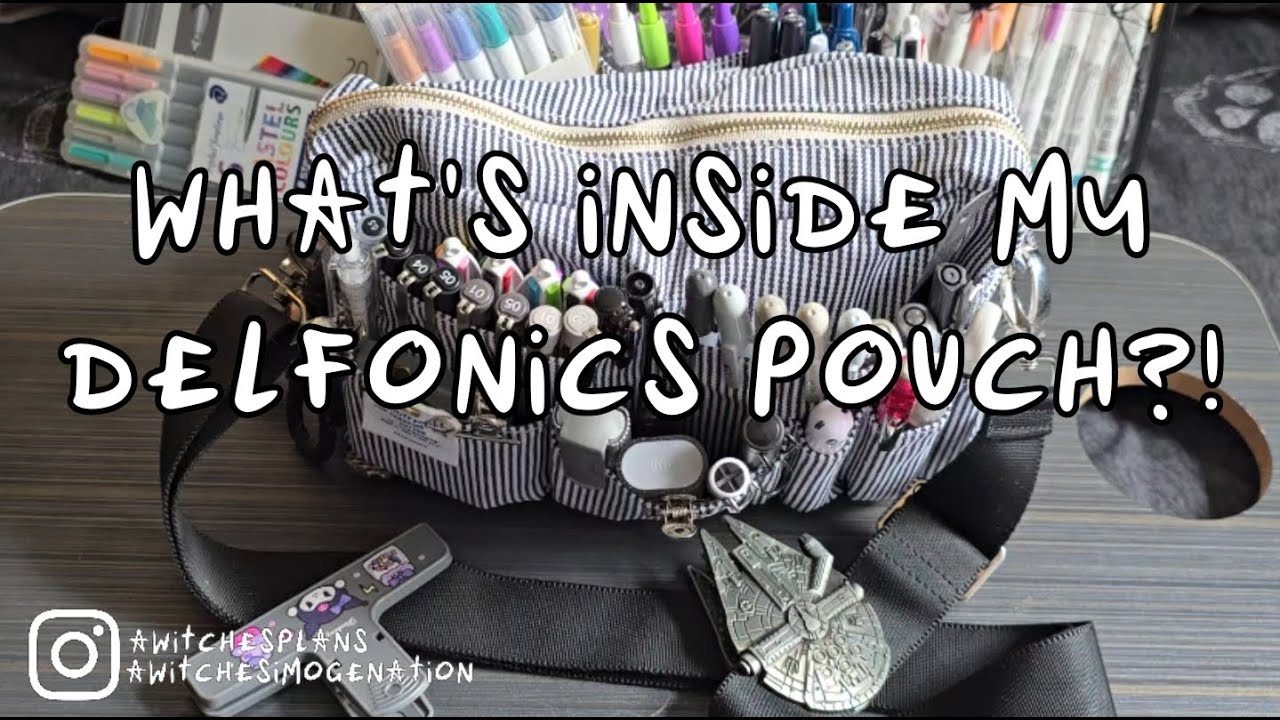✨July 2024 - What's inside my Delfonics Pouch?  by A Planner, Journal, Artist and Stationery Girl..✨
