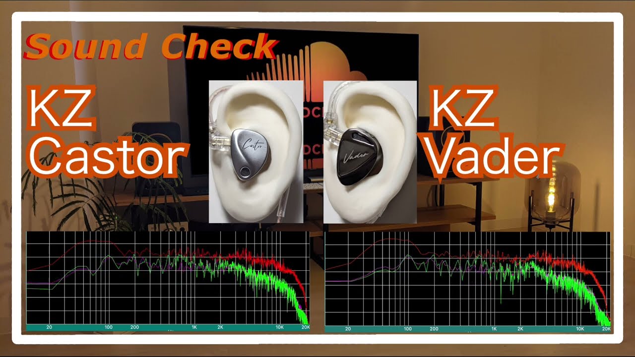 KZ Castor vs KZ Vader [IEMs Chinese In-Ear Sound Comparison 中華