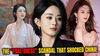 Zhao Liying EXPOSED | The Shocking Truth Behind Her “Fake” Dress Scandal