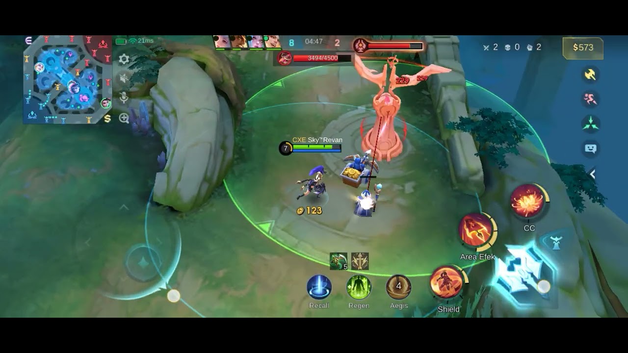 Nyobain main mobile lengend