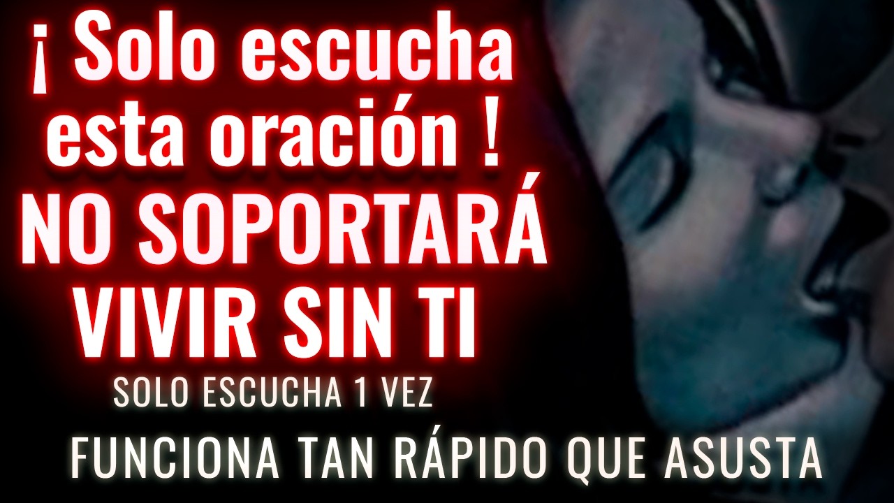 MUY FUERTE ORACIÓN DEL DESESPERO a SAN CIPRIANO para que TE LLAME HOY REGRESO 1 MINUTO Efectiva 1000