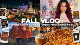 FALL VLOG: Pumpkin Patch, Aesthetic Fall Activities + Hang W/ Me 🤎🍂🍁