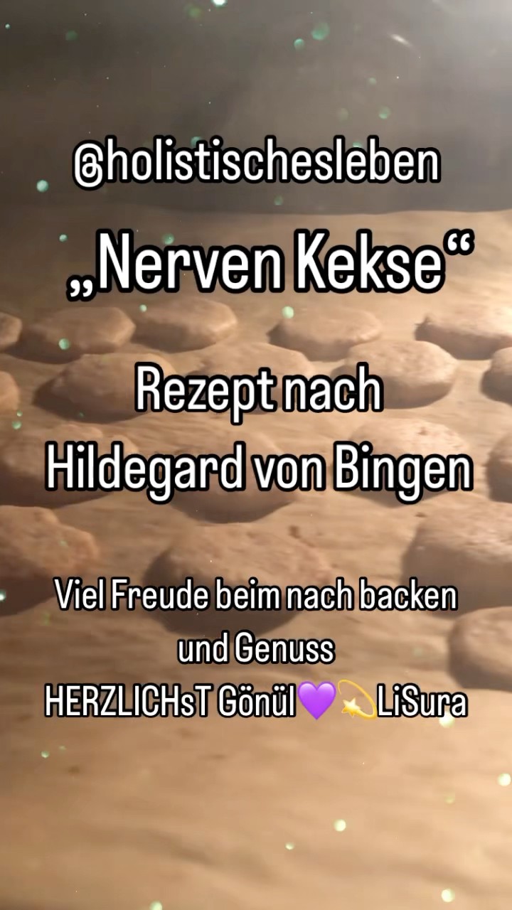„NervenKekse“ nach Hildegard von Bingen 💜💫@gonullisura #shorts # ...