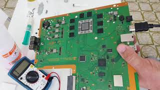 Tutorial 1/6 Parti: Riparazione: PS4 Led Bianco Lampeggiante (HDMI Guasto) Dell'amico YT Vincenzo