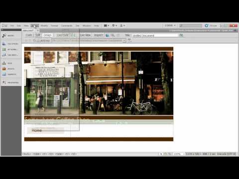 3 - Creating Table Based Layouts in Dreamweaver