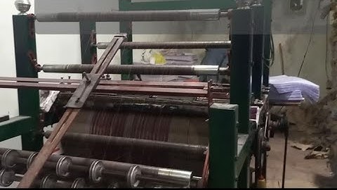 Manual Exercise Note Book Making l Paper Ruling Machine