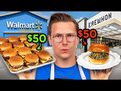 $50 Buys 24 Walmart Burgers, 12 Trader Joe’s Burgers, or Three Erewhon Burgers