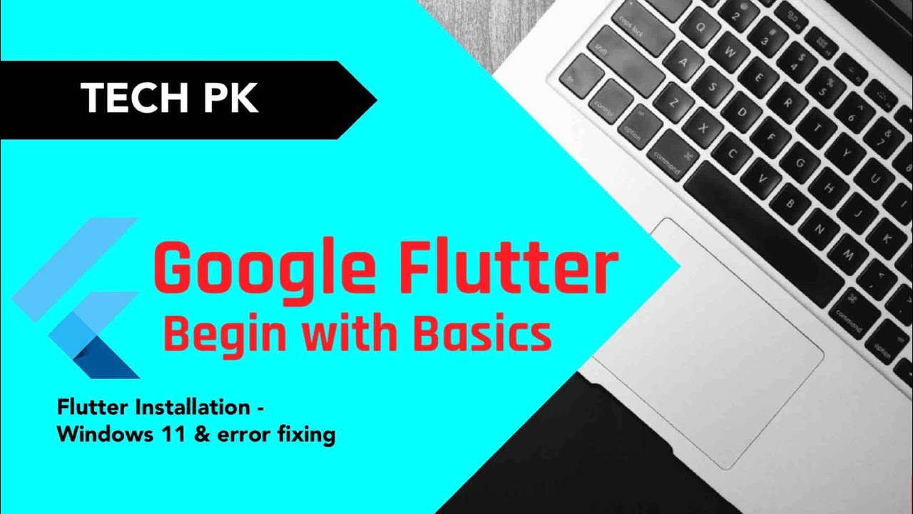 Part 1 Flutter Installation - Windows 11 with error fixing from scratch ...
