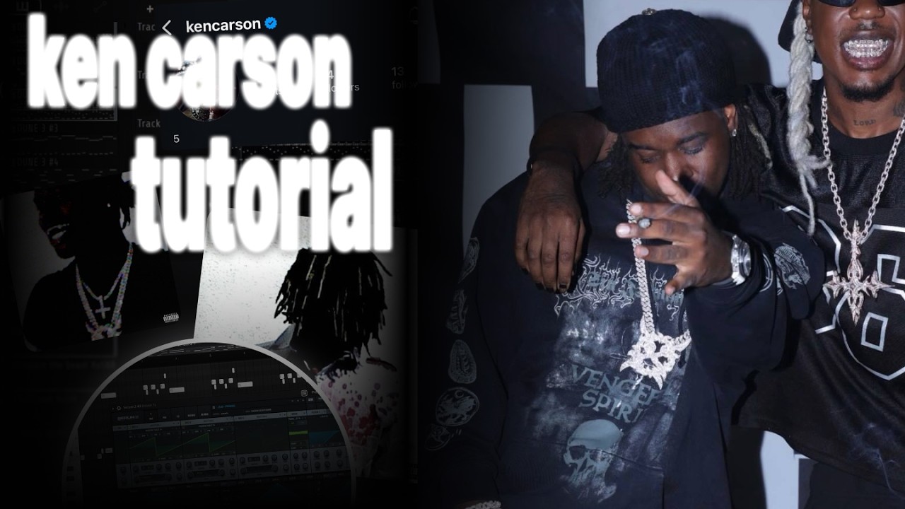 HOW TO MAKE HAPPY KEN CARSON TYPE BEAT / FL STUDIO COOKUP