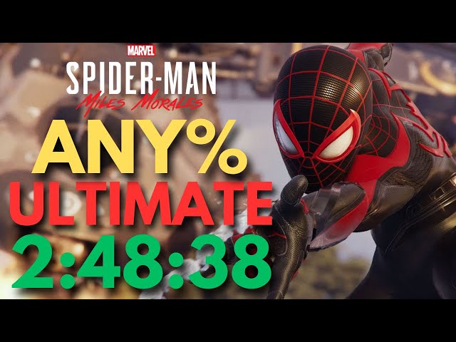 FORMER WORLD RECORD) Marvel's Spider-Man: Miles Morales Any