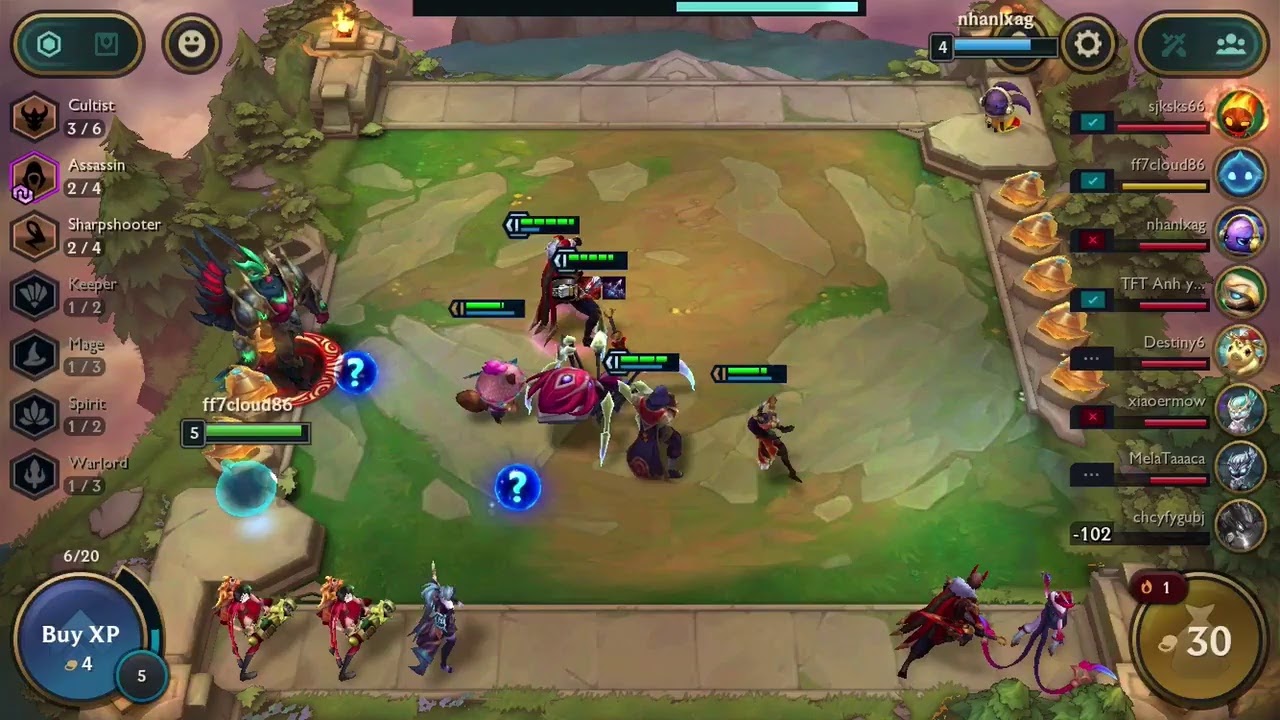 Тим файт тактикс схема сборок