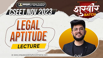 Free CSEET Online Classes |  LAW OF TORTS SHURVEER BATCH | LEGAL APTITUDE | Lec - 3 |CSEET NOV 23|