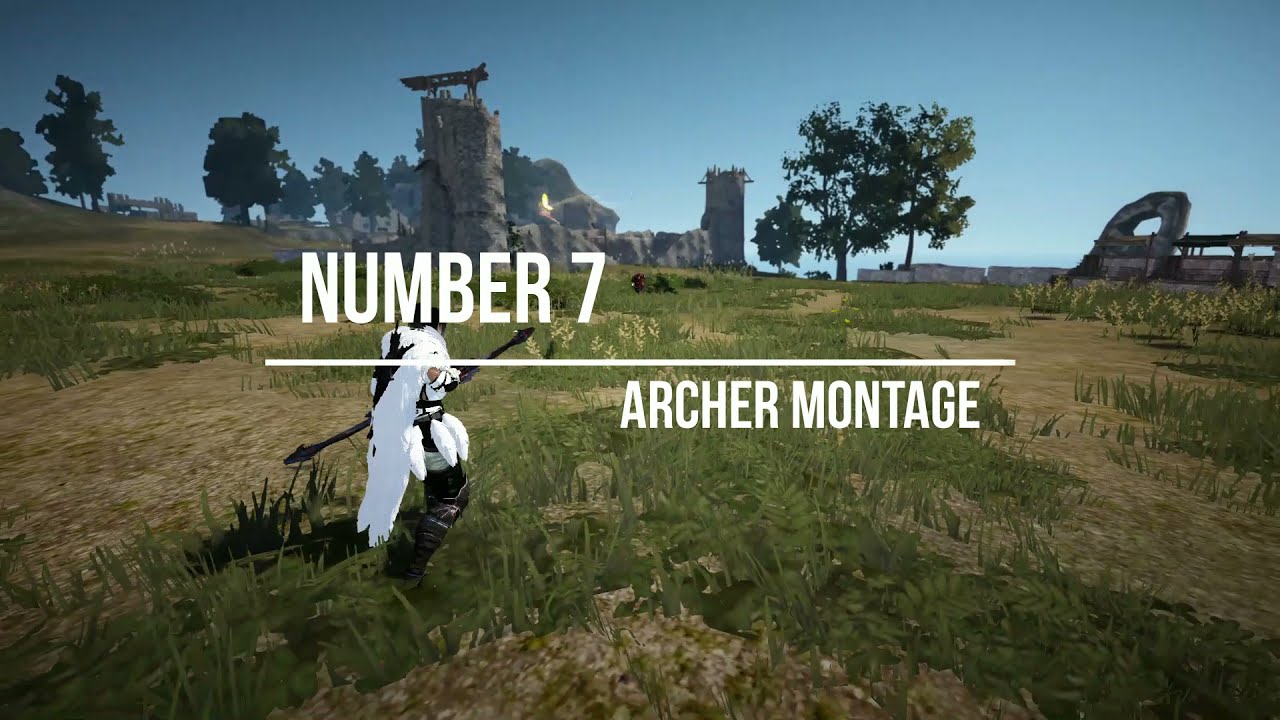Black Desert Online Archer Montage YouTube