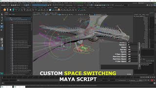 Custom Space Switching Maya Script