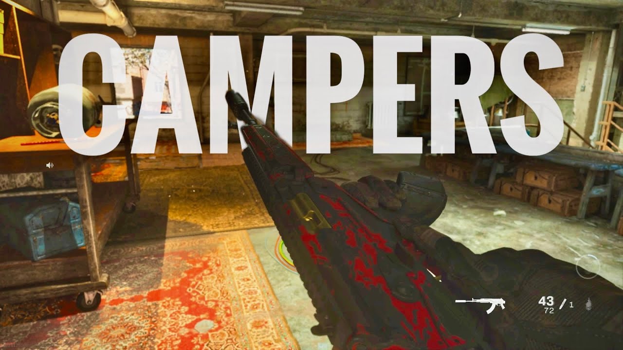 Don't Camp Spawn Buildings || (CR-56 AMAX Class) Search & Destroy - Modern Warfare