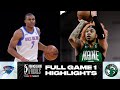 G league finals game 1 maine celtics vs oklahoma city blue  game highlights