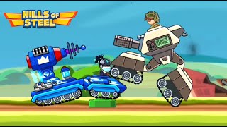 HILLS OF STEEL : ALL 18 TANKS PLAYING 18 BATTLES IN 1X1 ONLINE VERSUS BATTLE- ALL WIN screenshot 2