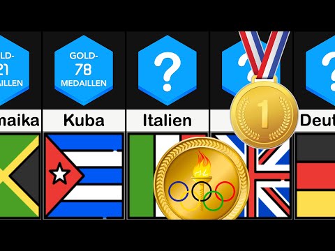 Video: Welches Land Lag Bei Der Anzahl Der Olympischen Medaillen Am Häufigsten An Der Spitze?