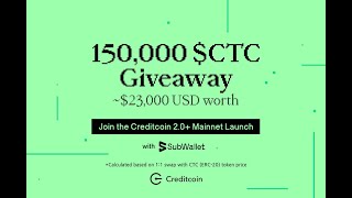 Join And Earn From Credit Coins Mainnet Incentive Program